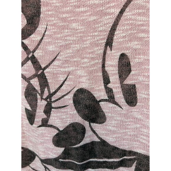 Disney Parks Pink Minnie & Mickey Long Sleeve Lightweight Sweater 3X 72% Rayon 2 - Picture 3 of 8